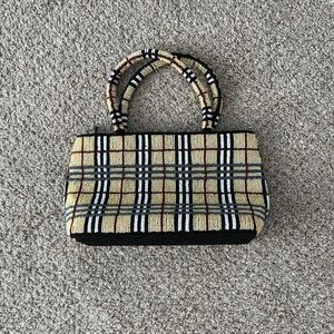 Plaid Patterned Handbag